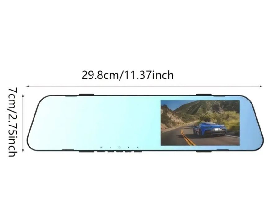 Camera auto HD tip oglinda cu ecran de 5" și 6"