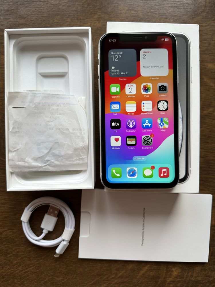 iPhone XR la cutie cu bon achizitie- pret fix