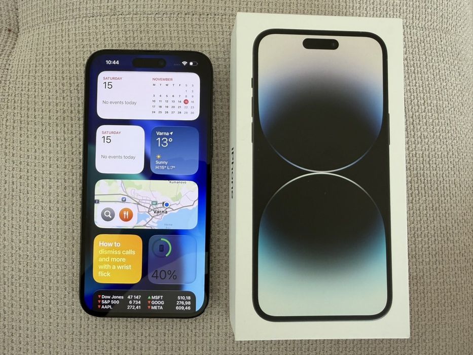 iPhone 14 Pro Max 128GB Space Grey - Отлично състояние