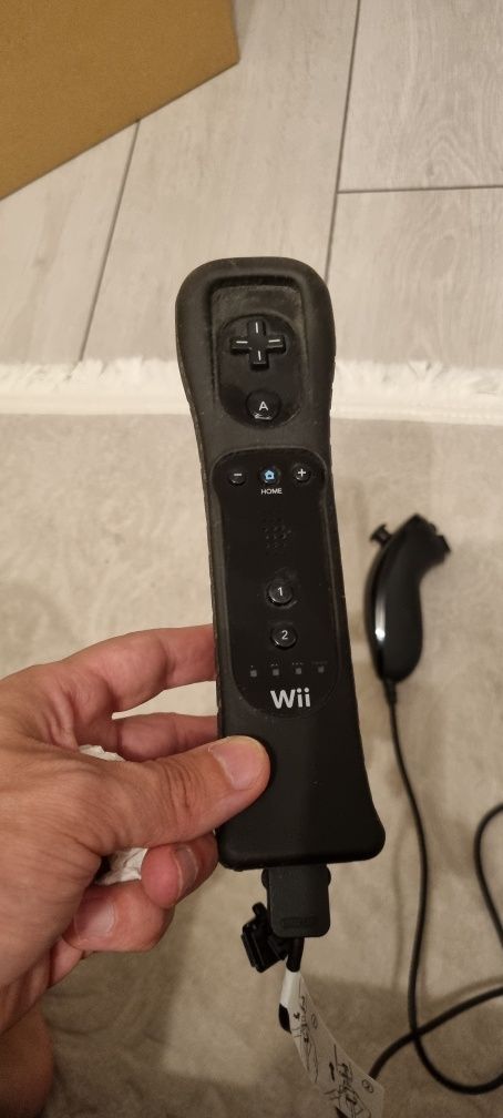 Controllere manete wii Remote motion plus cu Nunchuk si 6 jocuri