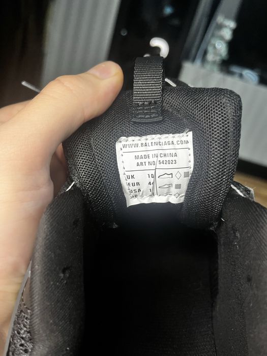 Balenciaga Track Triple Black