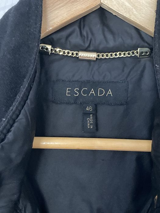 ESCADA Оригинално дамско яке с гъши пух
