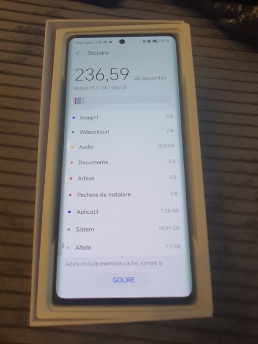 Honor 70 5G – Android 14 | Încărcare Super Rapidă | 256 GB | Full Box