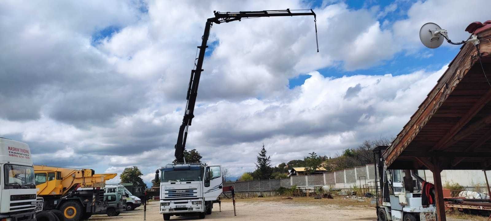 Автокран под наем, транспорт, кран, MERLO ROTO, DAF