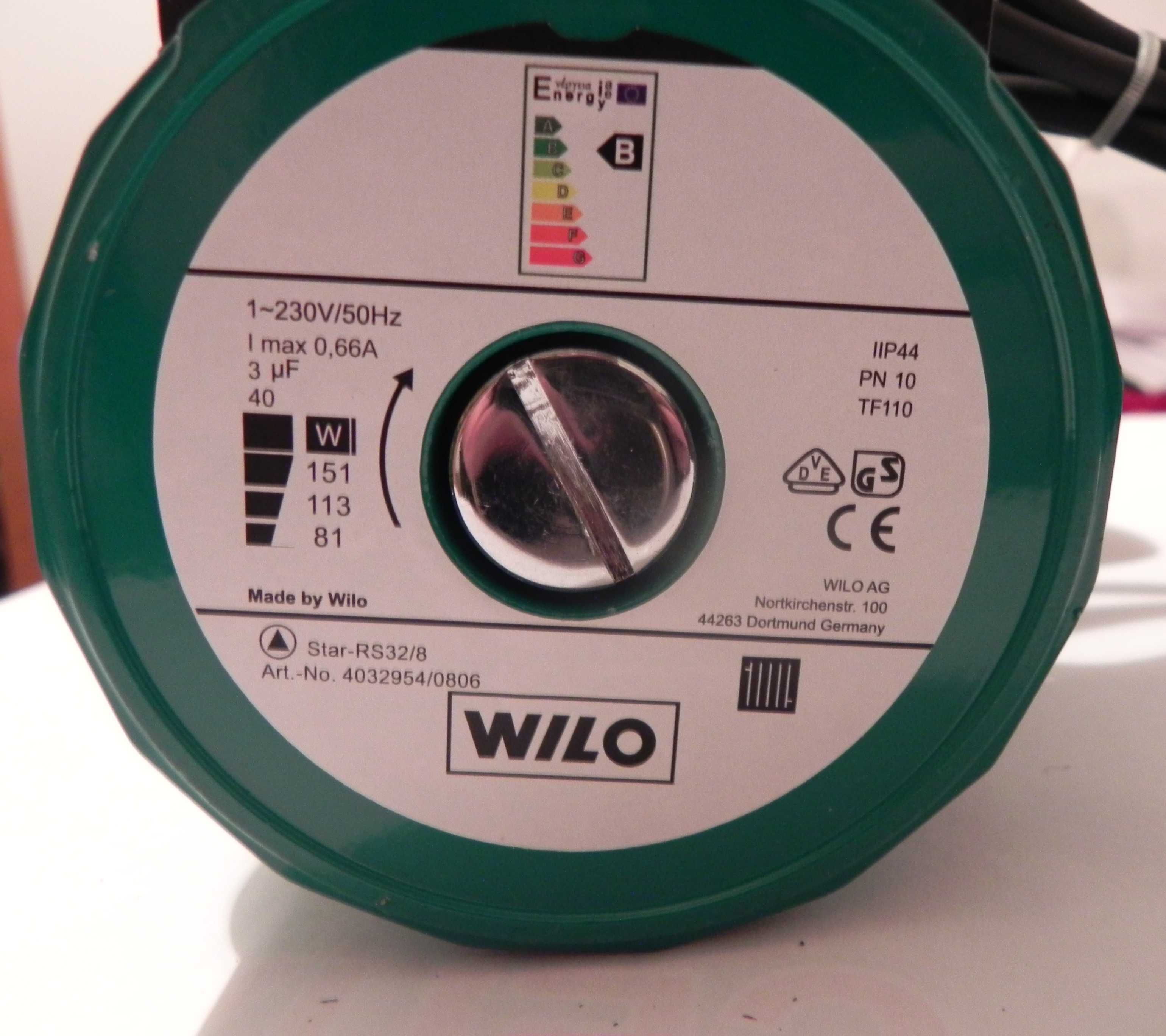 Pompa Willo RS 25 80 180 recirculare apa