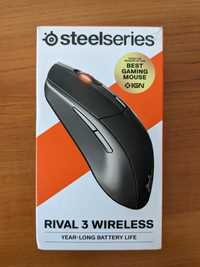 Mouse gaming SteelSeries Rival 3 Wireless