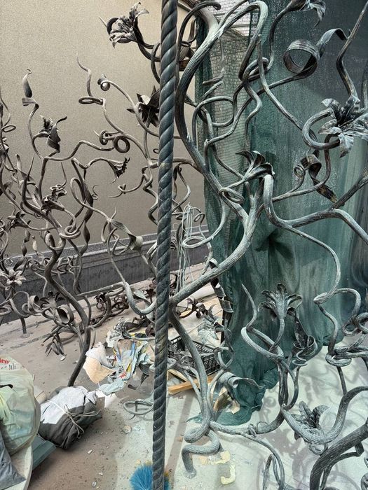 Кованный забор ручной работы