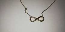 Colier 14k Aur Galben Cu Pandativ Infinit