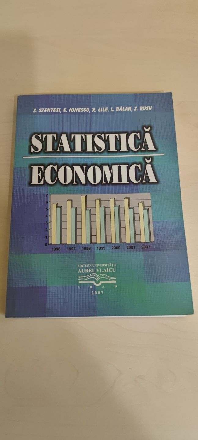 Set 2 cărți contabilitate - statistică economică