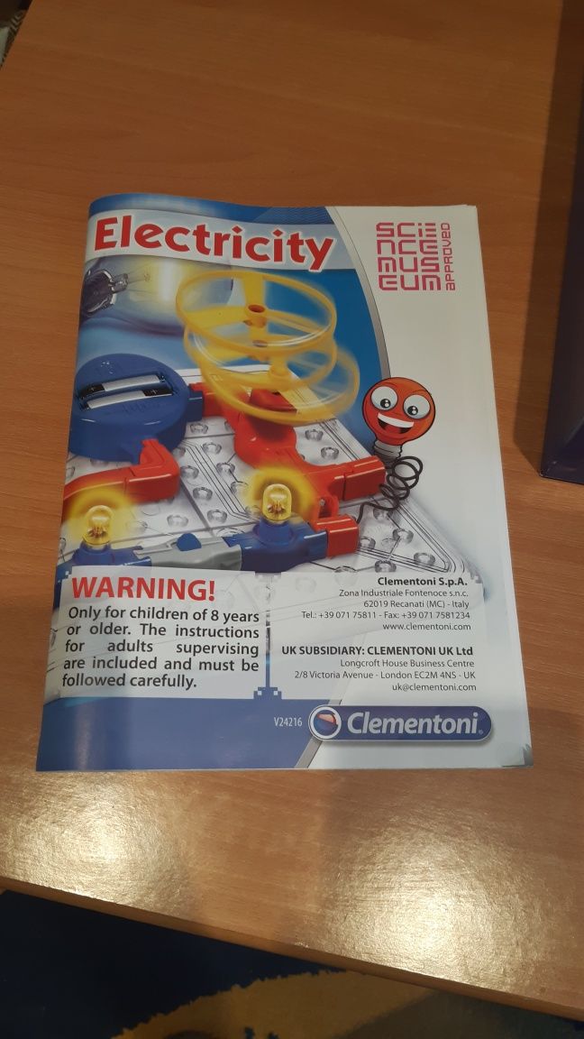 Детска игра електричество Clementoni Electricity