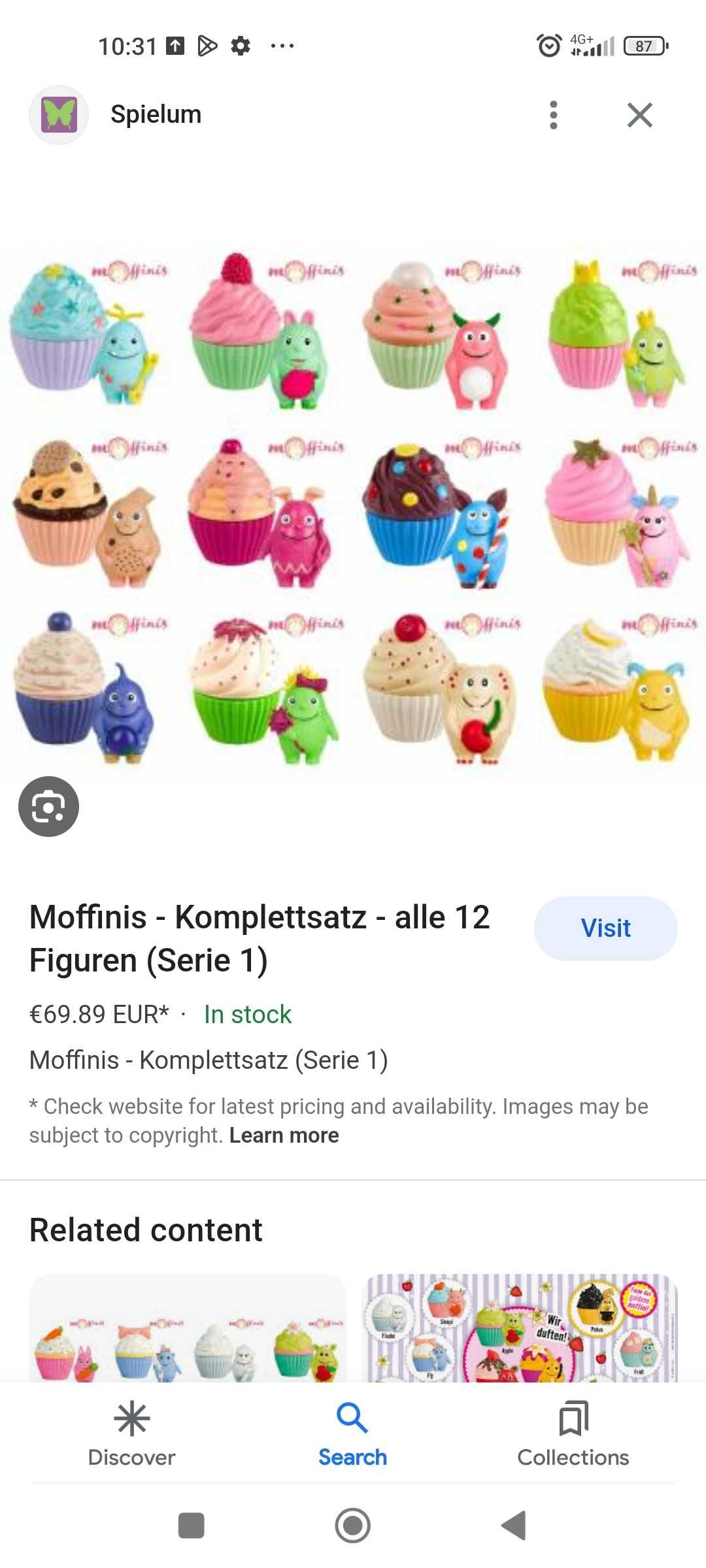 Ofertă Brioșe cu figurine super drăguțe