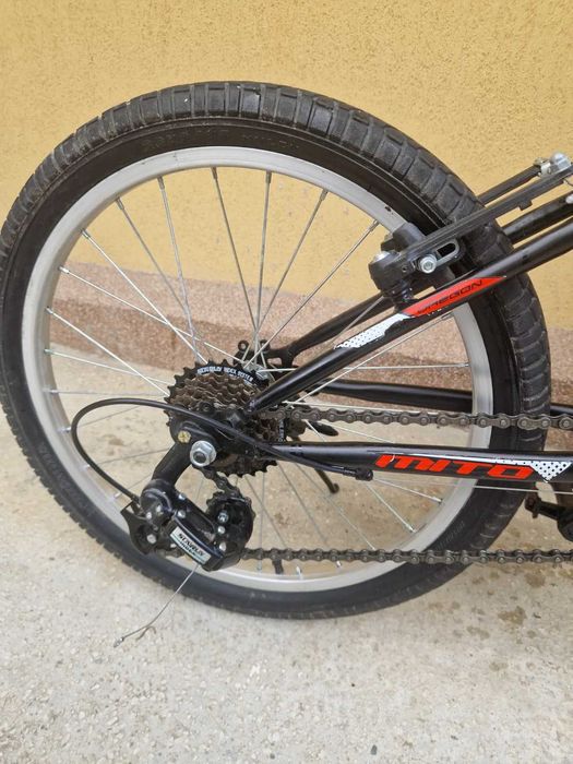 Bicicleta MITO Oregon 20" - Schimbatoare Shimano, 21 de viteze