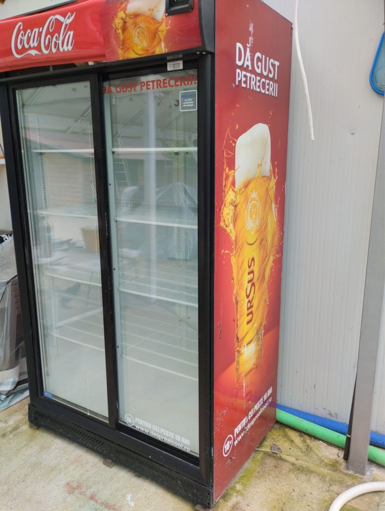 Frigider bauturi vitrina frigorifica 1200 litri frigoglass super 16 hc