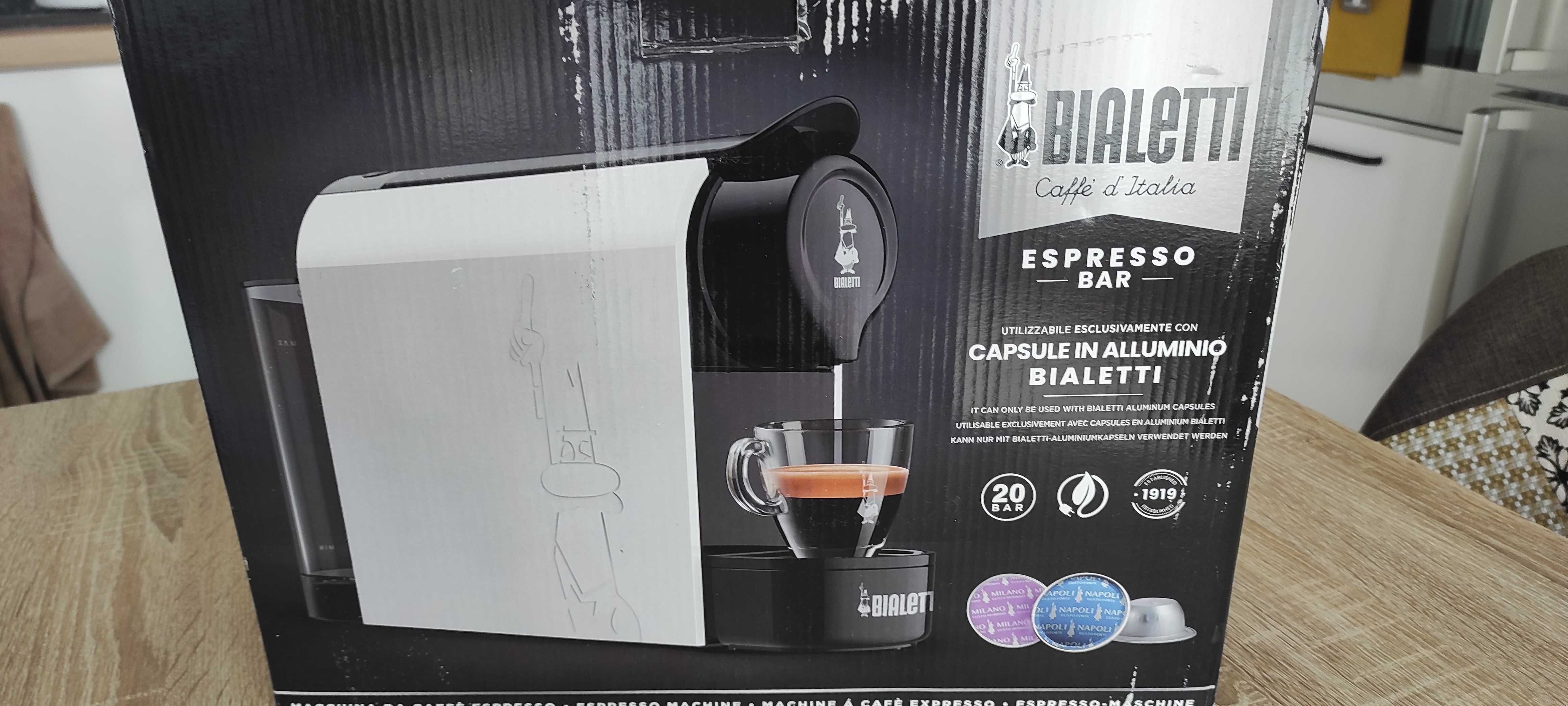 НОВА! Кафемашина Bialetti CF90 / Бял цвят / Капсули кафе Bialetti