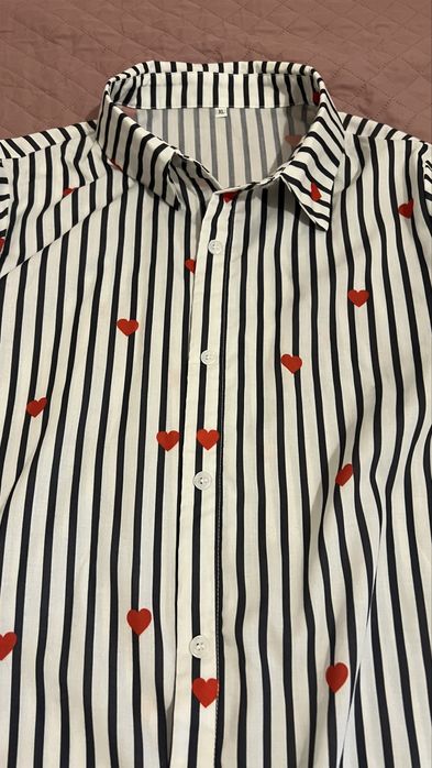 Данска риза на сърчица