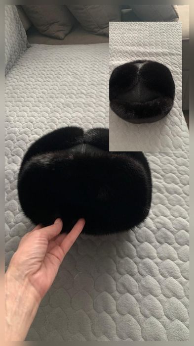 Норковая шапка мужская