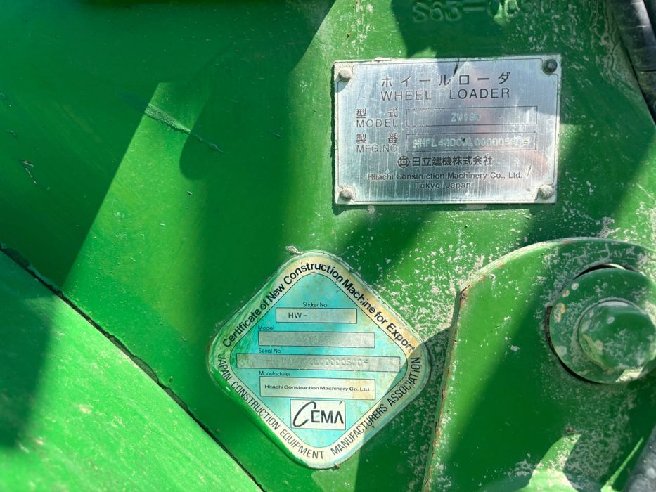 Încărcător  frontal Hitachi ZW 180