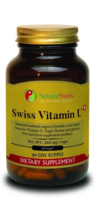 Швейцарски Витамин У / Swiss vitamin U при язва, колит, гастрит, астма