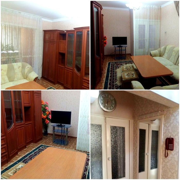 2х комнатная квартира на микрорайоне 5/1, со всеми удобствам