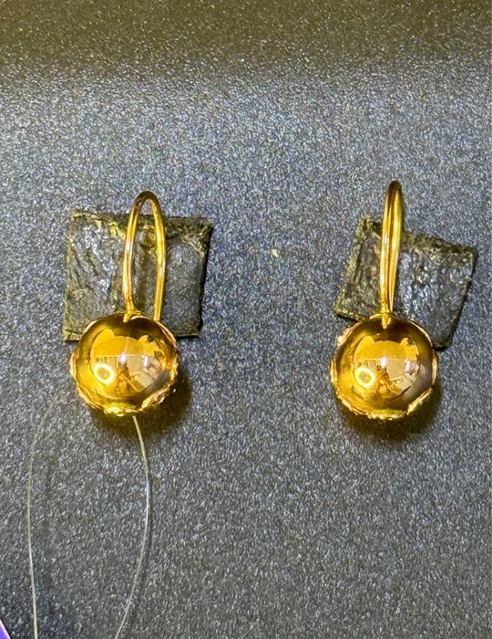 Золото 585  Серьги