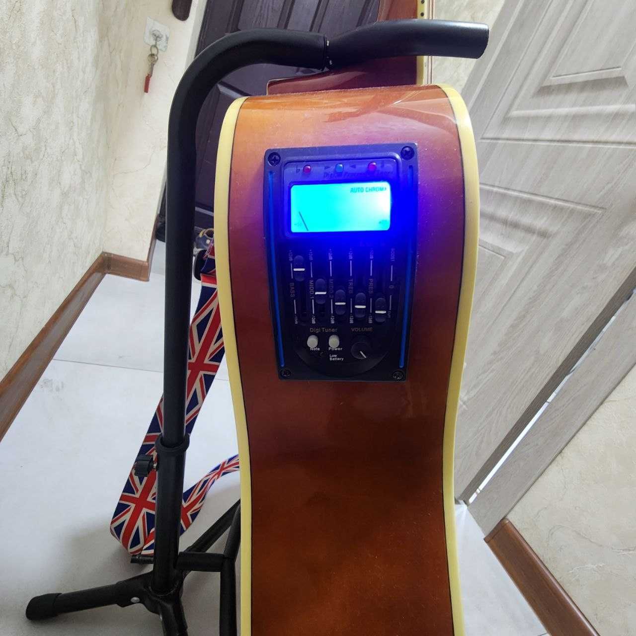 Продам акустическую гитару 41 размер 6 струная