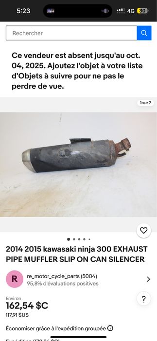 Evacuare OEM Kawasaki Ninja 300 / Kawasaki Z 300