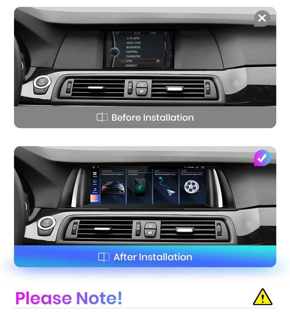 Navigatie android 12 BMW Seria 5 F10