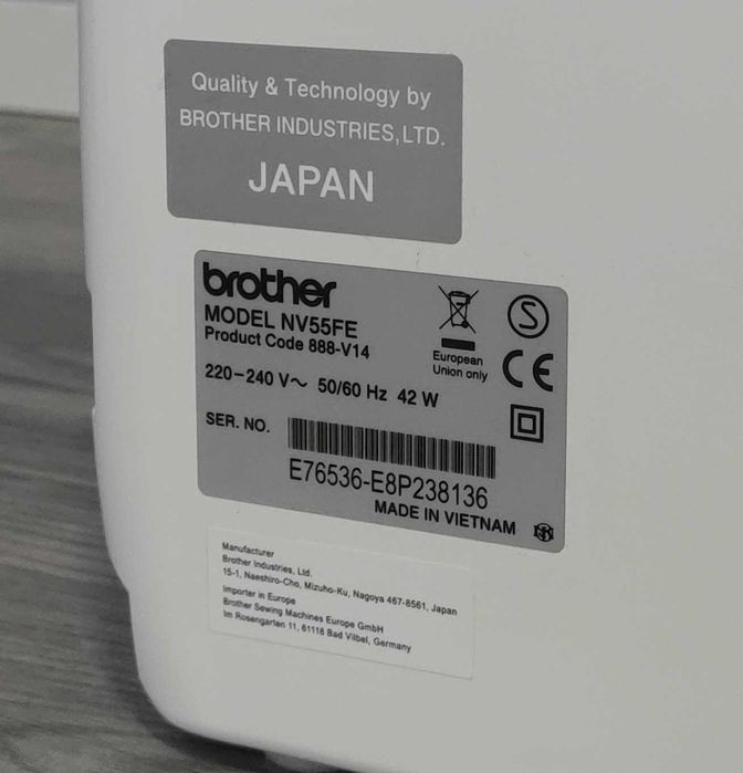 Brother Innov-is 55FE (Fashion Edition) Masina de cusut NOUĂ