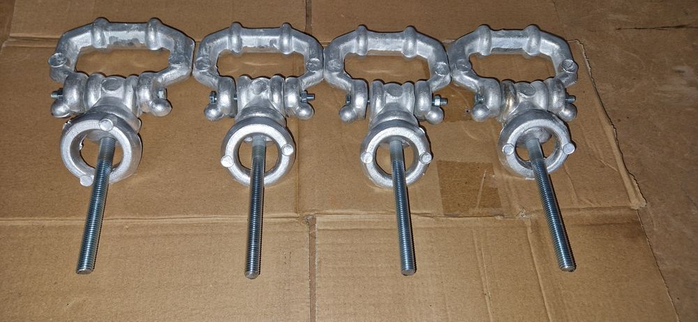 Manere cavou din aluminiu 4  bucăți