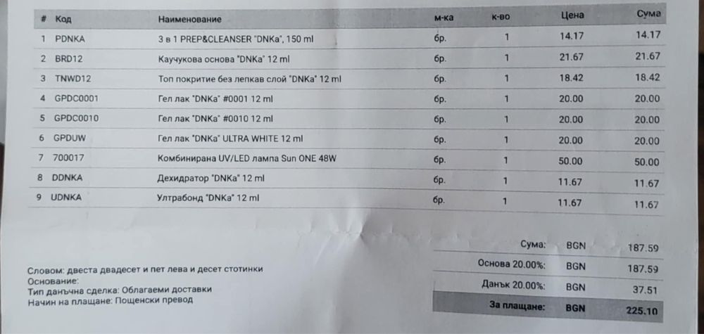 Пълен стартов пакет за маникюр