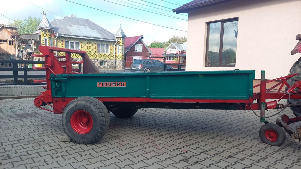 Mig gunoi de pante 2t / Remorca gunoi pentru fertilizat