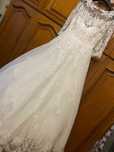 Vand rochie mireasa marime 44-46 voal si pantofi marimea 38 cadou