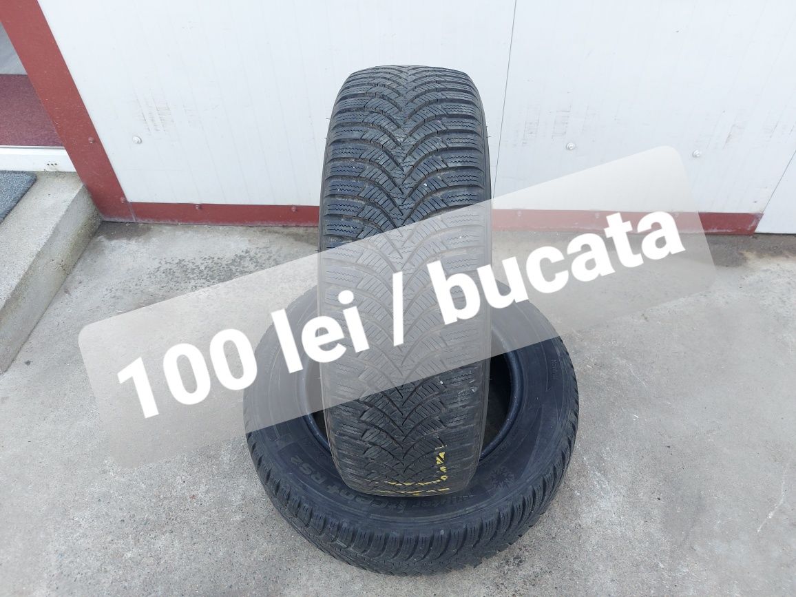 100 lei bucata! Doua anvelope M+S 185 65 15 Hankook dot 2020