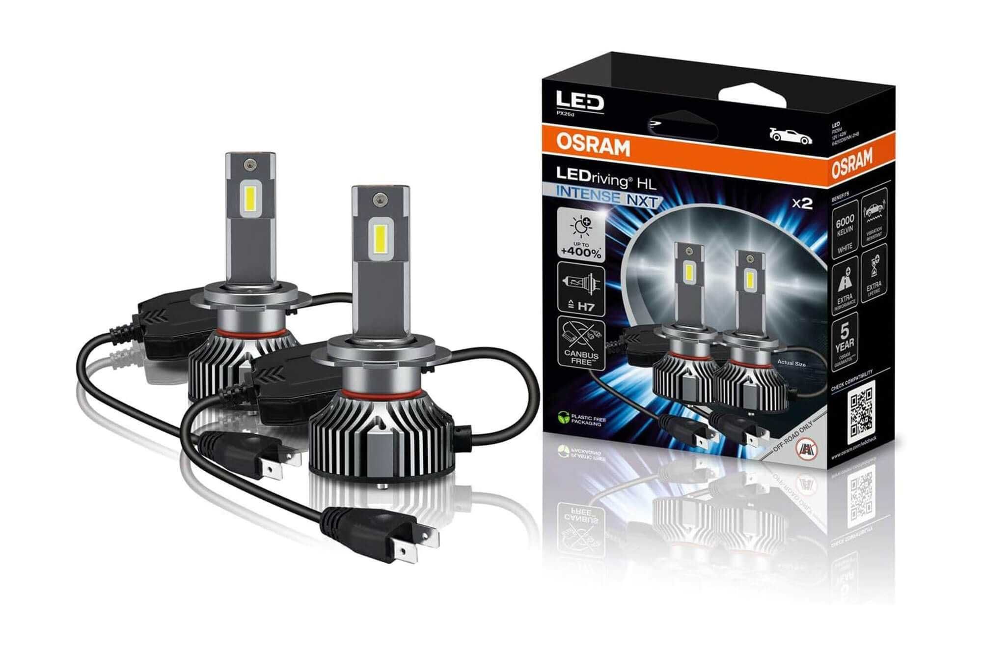 LED система Osram Intense NXT H7/H18 CANBUS 12V, 42W, 4000lm, 6000K