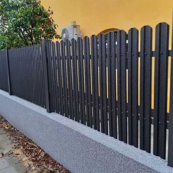 Garduri din sipca metalica, panou tip jaluzele, tabla, plasa si BCA