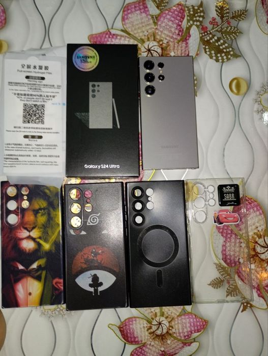 Samsung S24 ultra evro original 256GB в идеальном состоянии  чехлы бон