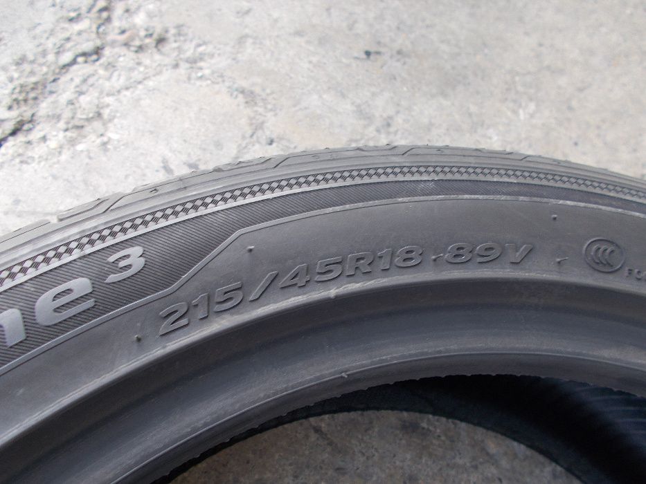 4 anvelope vara Hankook 215 45 18 ca Noi Dot 2019