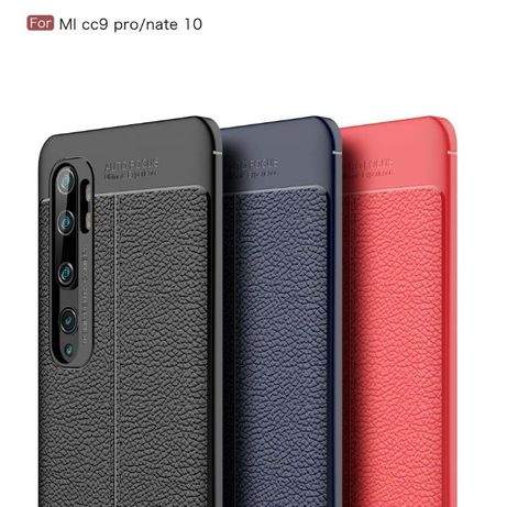 Husa Antisoc model tip PIELE pt Xiaomi Mi Note 10, Mi Note 10 Pro