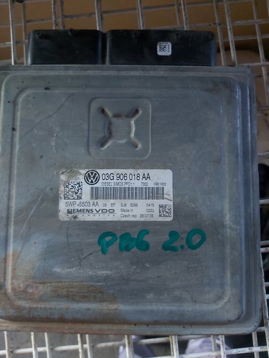 ECU calculator motor passat b6 2.0 BKP
