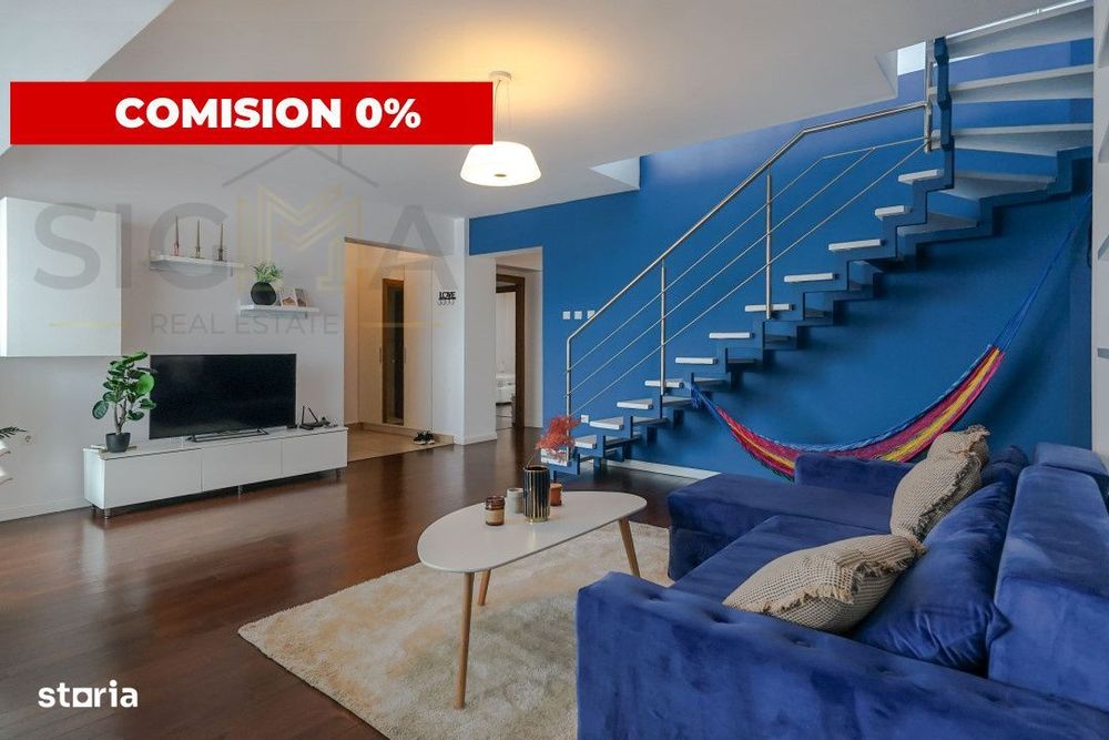 Penthouse pe 2 niveluri de vanzare, Comision 0%, in Buna Ziua!