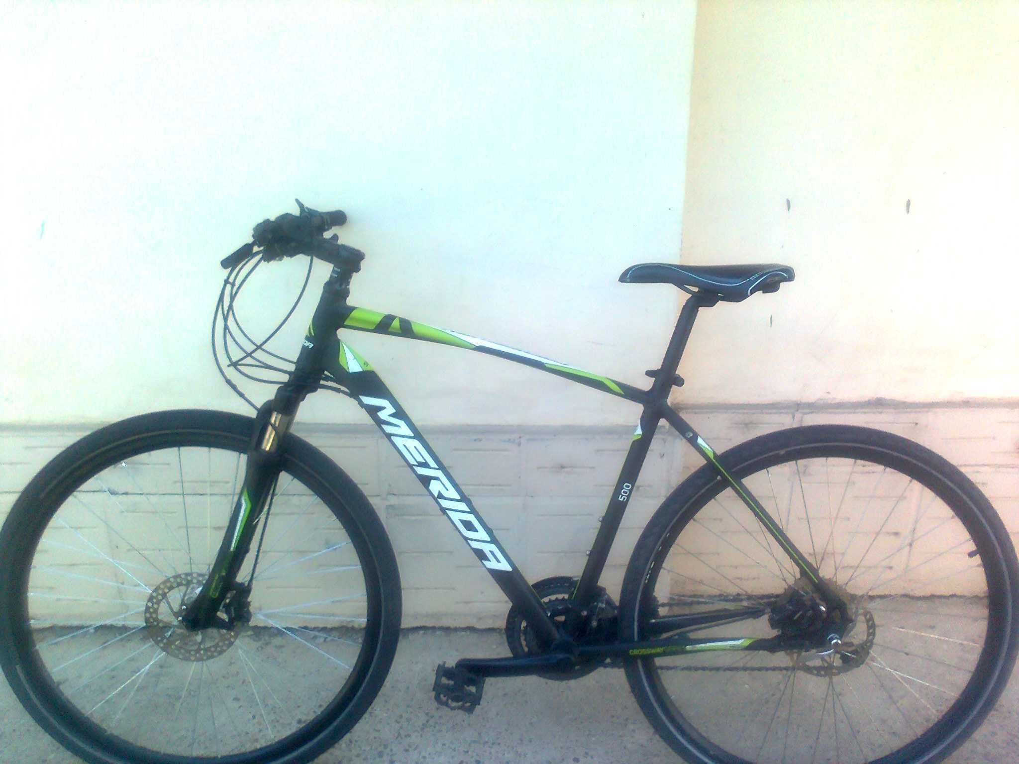 30 скорости Merida CrossWay 500 - Хидравличен Модел
