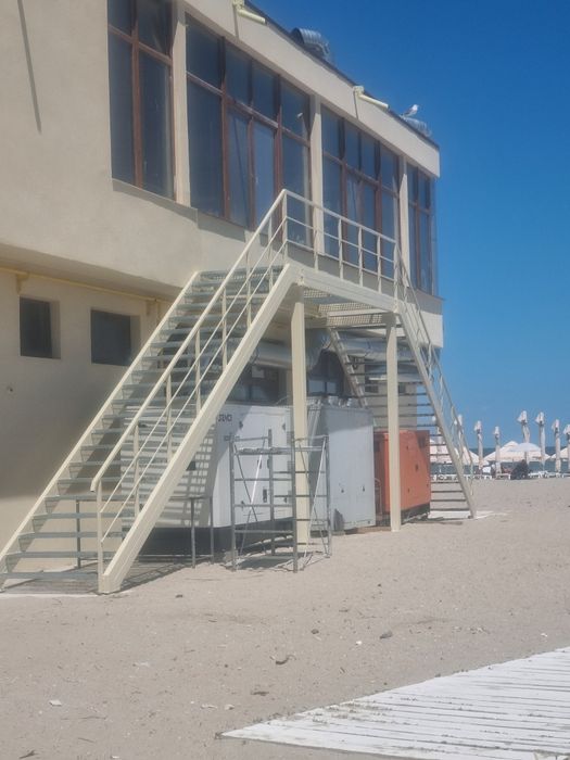 Scări metalice galvanizate