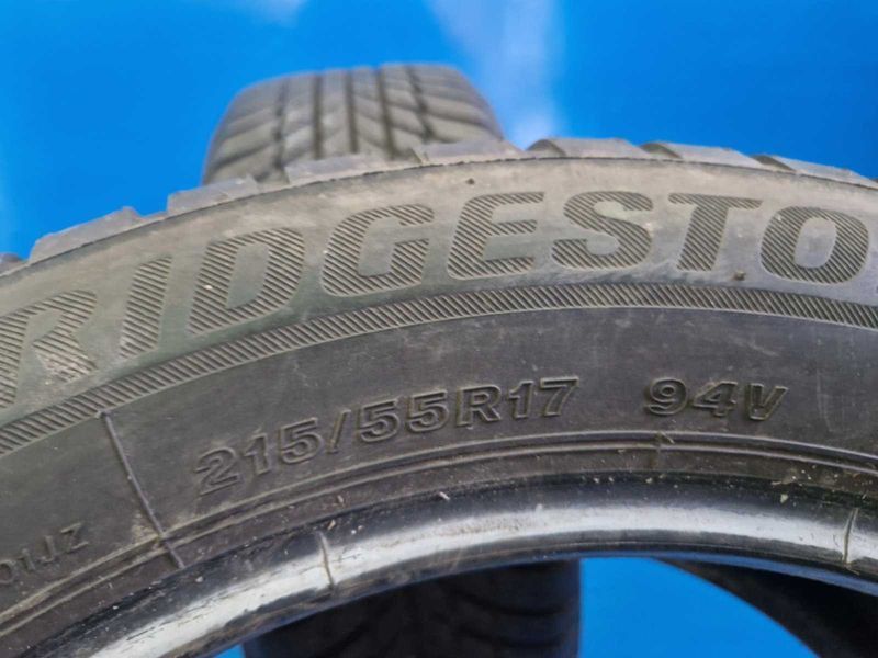 2 Bridgestone R17 215/55
зимни гуми DOT1317