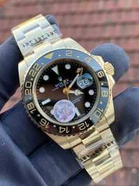 Rolex GMT Master II 40 mm Full Gold Black Dial