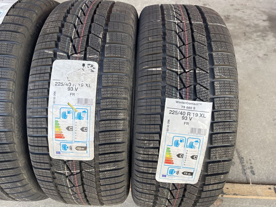 2 anvelope Noi 225/40/19 Continental
