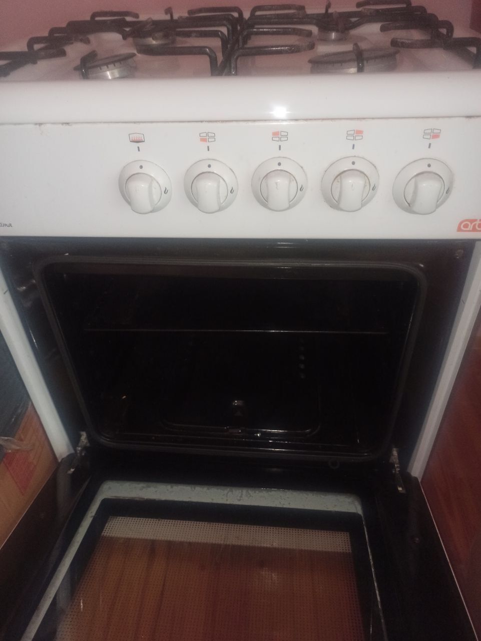 Artel 4kanforalik gaz plitasi