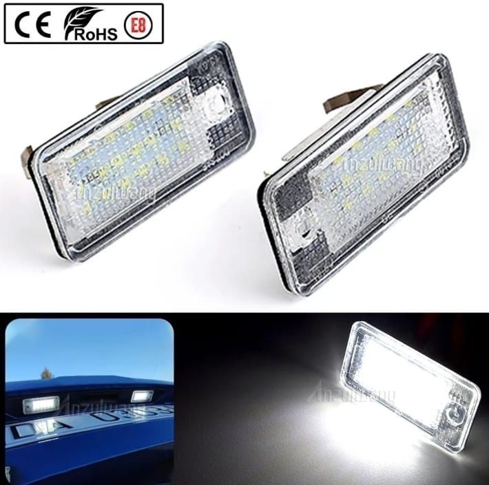 Set Led numar inmatriculare AUDI A3 A4 S4 RS4 B6 B7 A6 C6 S5 CANBUS Pr