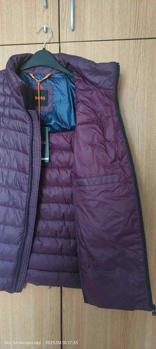 Vesta barbati BOSS, poliamida, violet,(Super Ofertă).