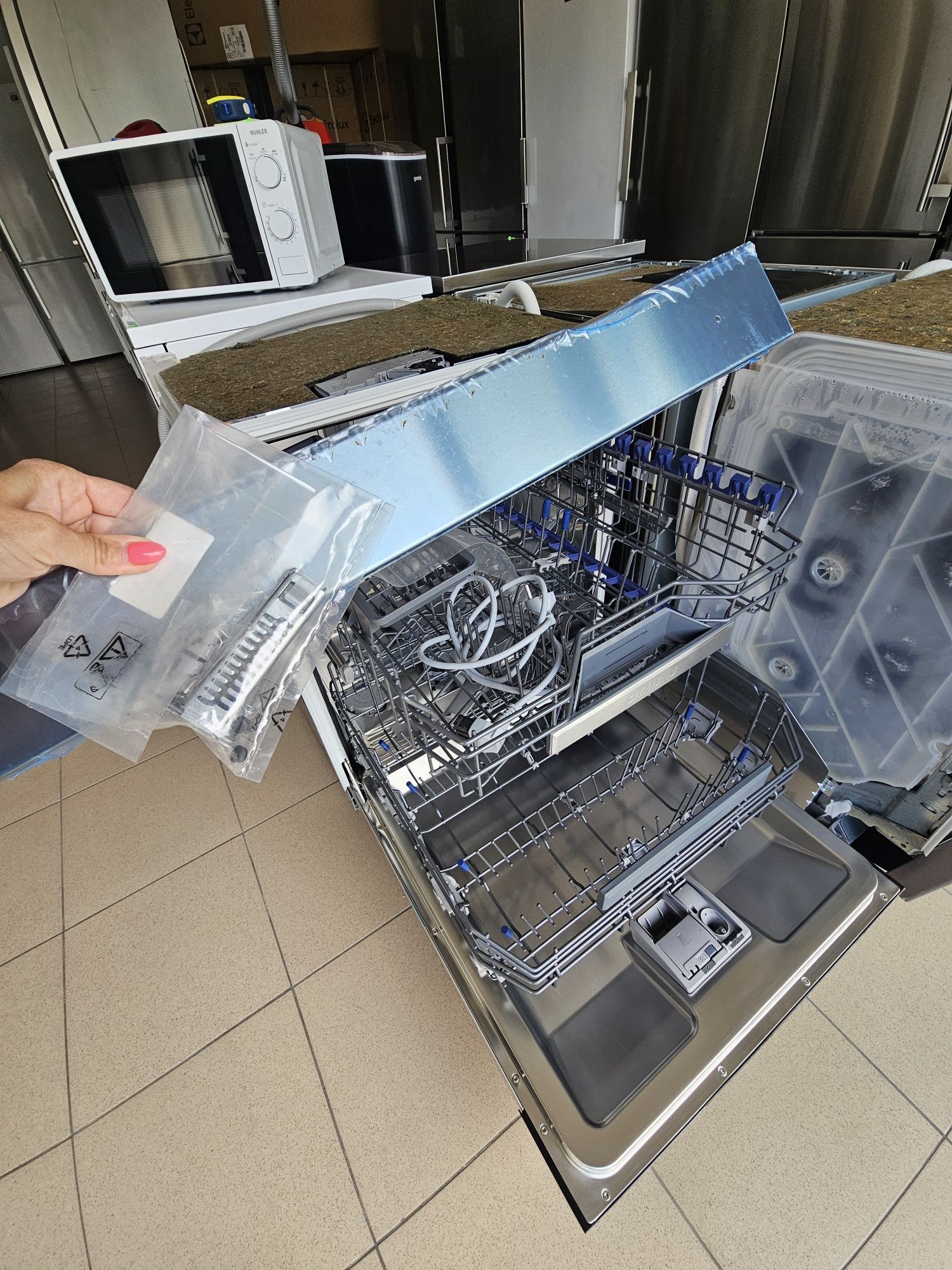 Съдомиялна за частично вграждане Siemens