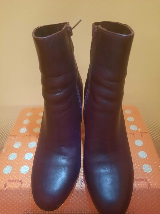 Botine Il Passo, burgundy